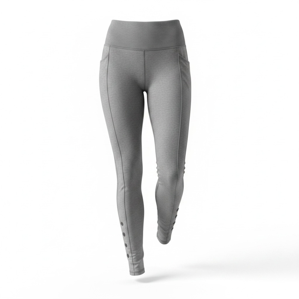 Gymshark Visionary High-Waisted Leggings with Pockets and Ankle Grommet Detail